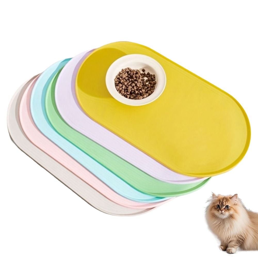 Pet Supplies Dog Food - Dayanıklı Silikon Evcil Hayvan Mama Matı