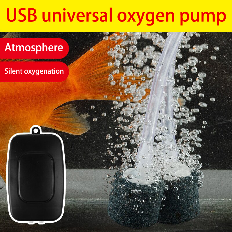 Fish Tank Filter Pump - Mini akvaryum hava pompası kiti oksijen