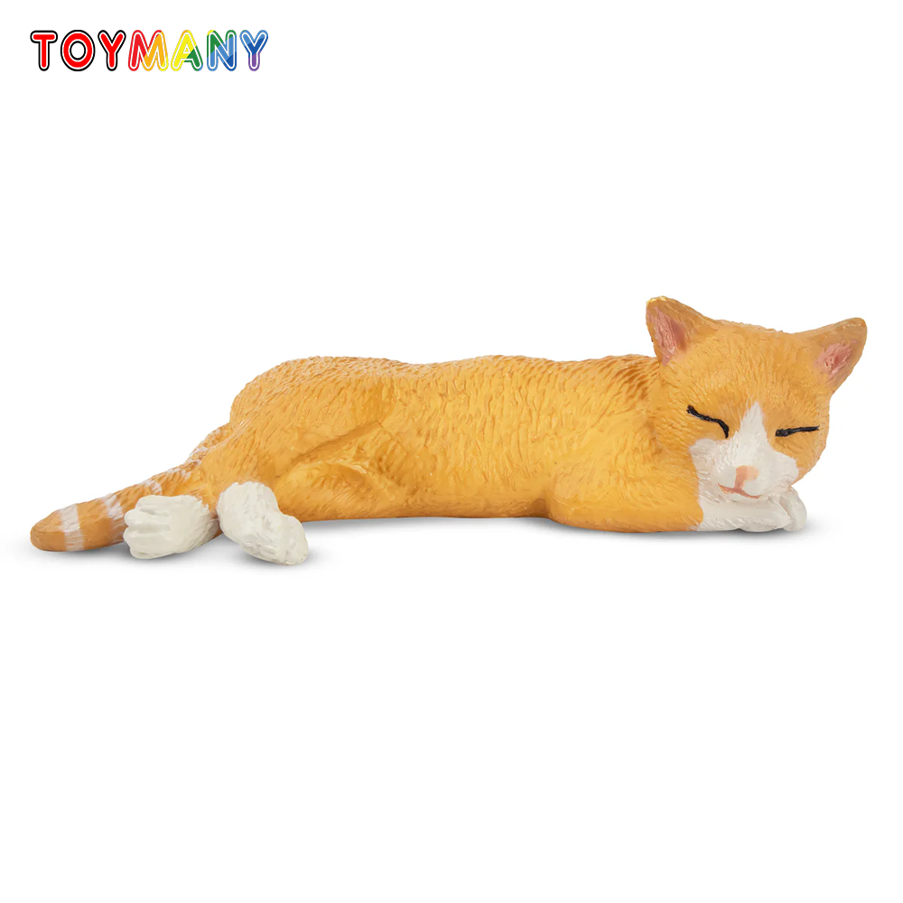Pet Supplies Delivery - Toymany Simülasyon Yalan Turuncu Kedi Kedi