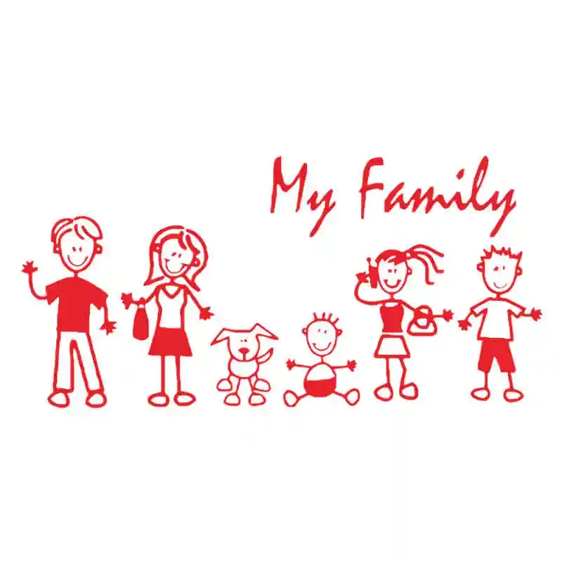 Araba Sticker Aile Sopa Şekil  - Pet Supplies Delivery incelemesi ve fiyatı