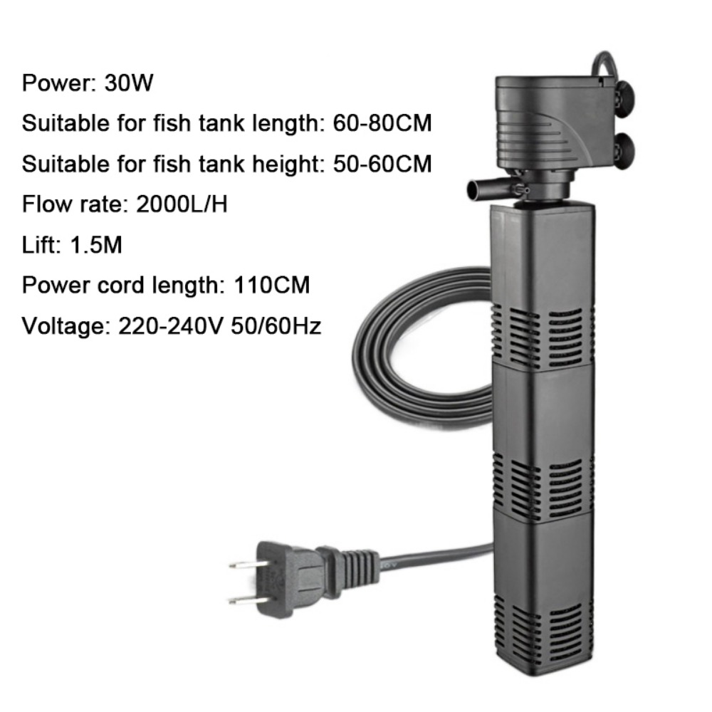 Plastik 3'ü 1 Arada Balık Tank - Fish Tank Filter Pump incelemesi ve fiyatı